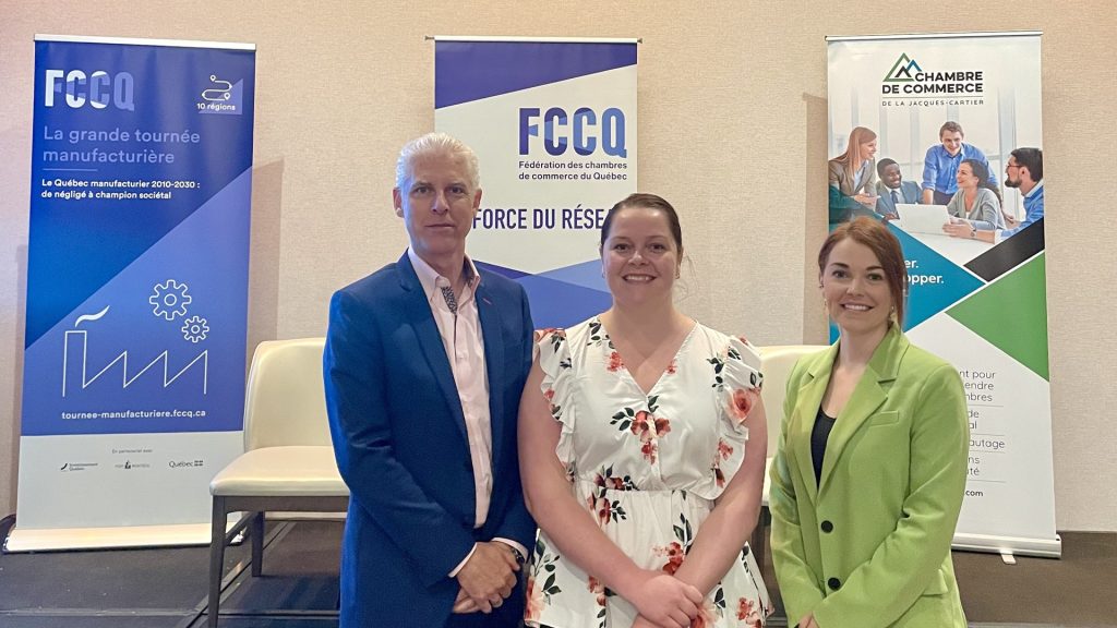 La Grande tournée manufacturière s'arrête dans La JacquesCartier CCAP.Tv